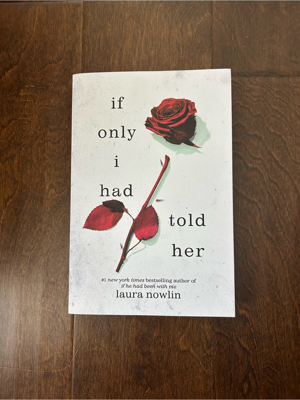 Novel - Romance - If Only I Had Told Her